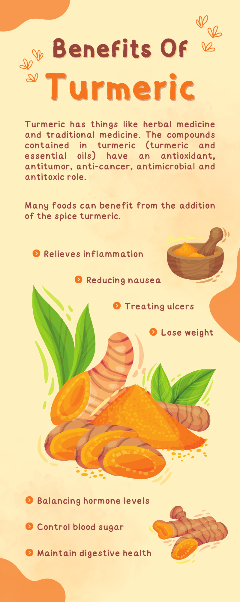 Benefits of Turmeric
